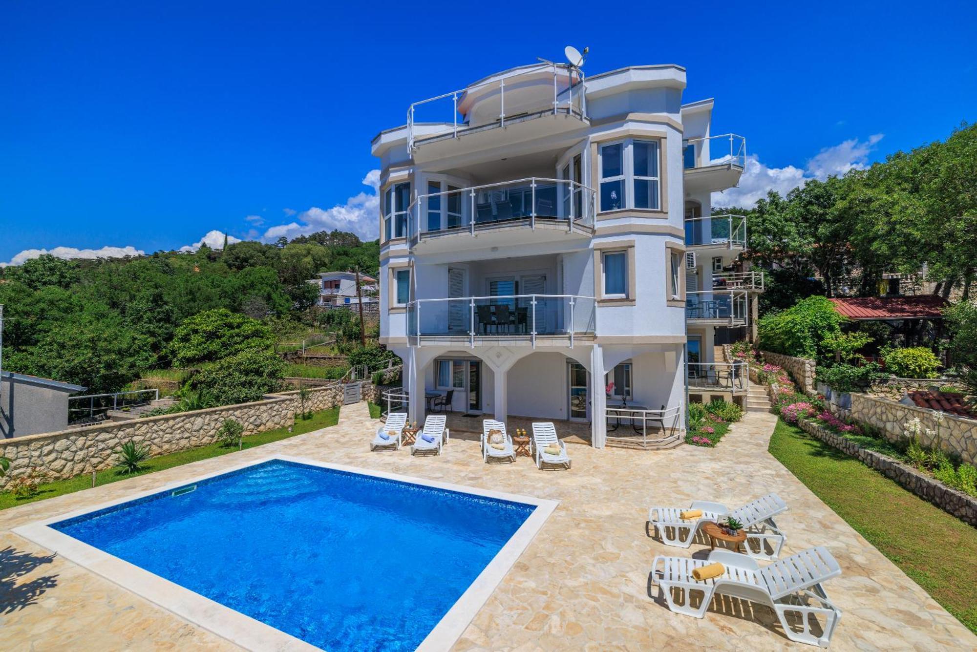 Bella Adria Apartmani Dramalj Exterior photo